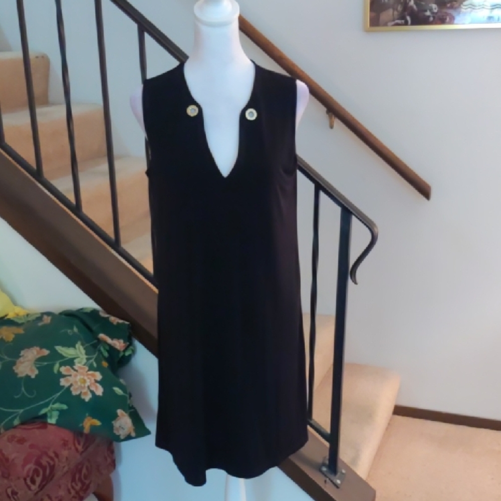 Calvin Klein Black Sleeveless Dress
